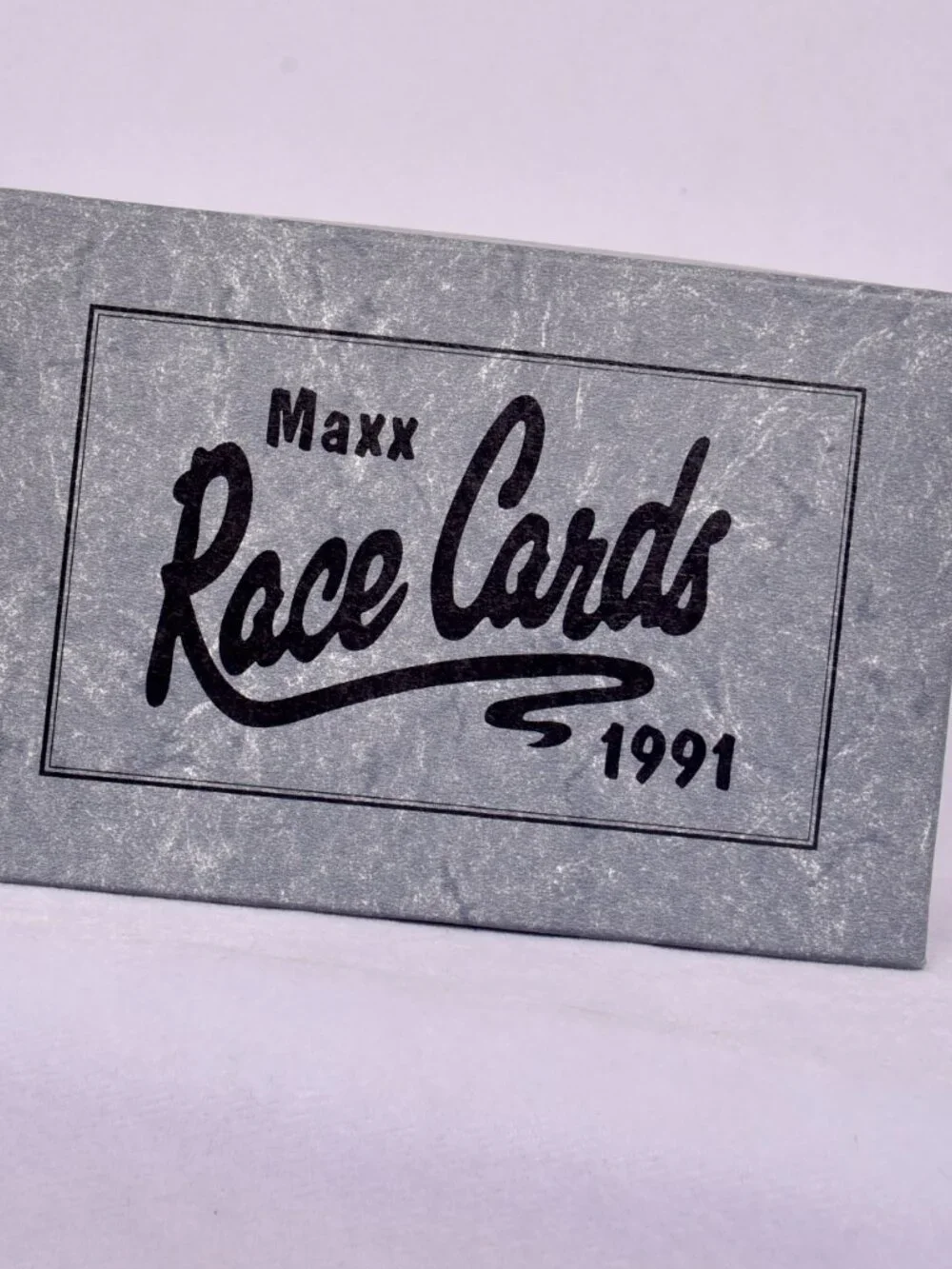 Vintage Maxx Race Cards 1991 Box Set